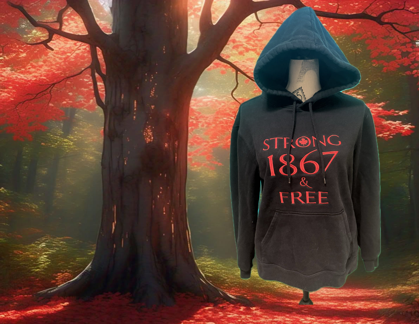 1867 Classic Canadian Hoodie